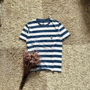 Uniqlo UT Me Minions Blue Pocket Tee Striped Men’s M